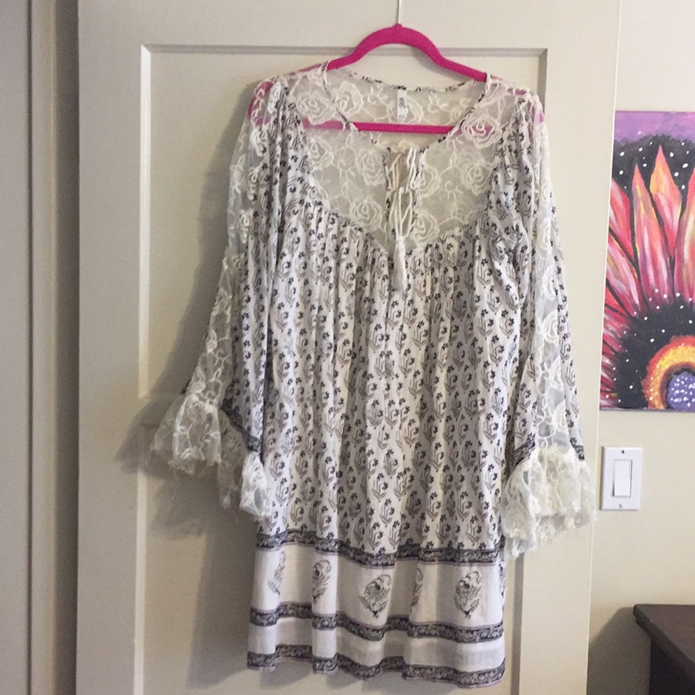Free People Dress with Lace